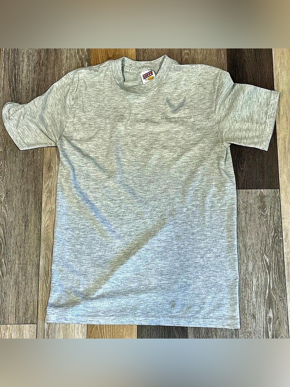 Soffe Kids Light Heather Gray Short Sleeve Crew Tee